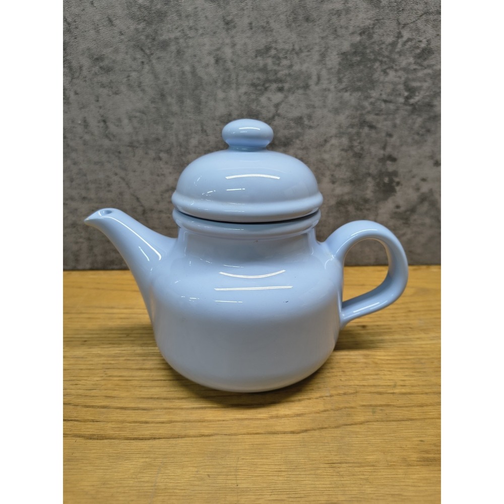 Waechtersbach Spain Vintage Baby Blue Ceramic Coffee Pot Teapot